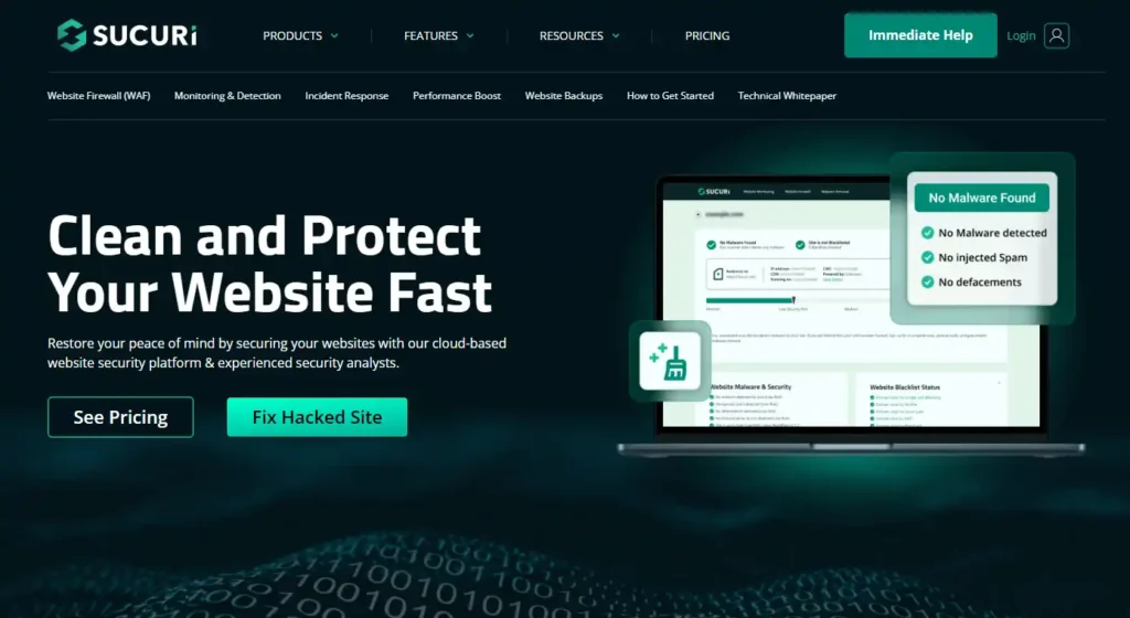 Top 8 security plugins include Sucuri