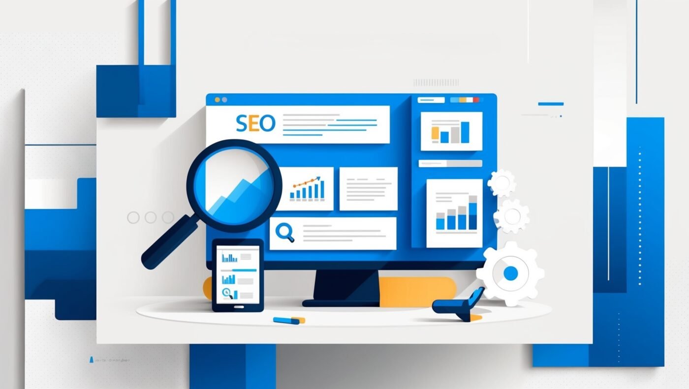 Guide to website optimisation illustration