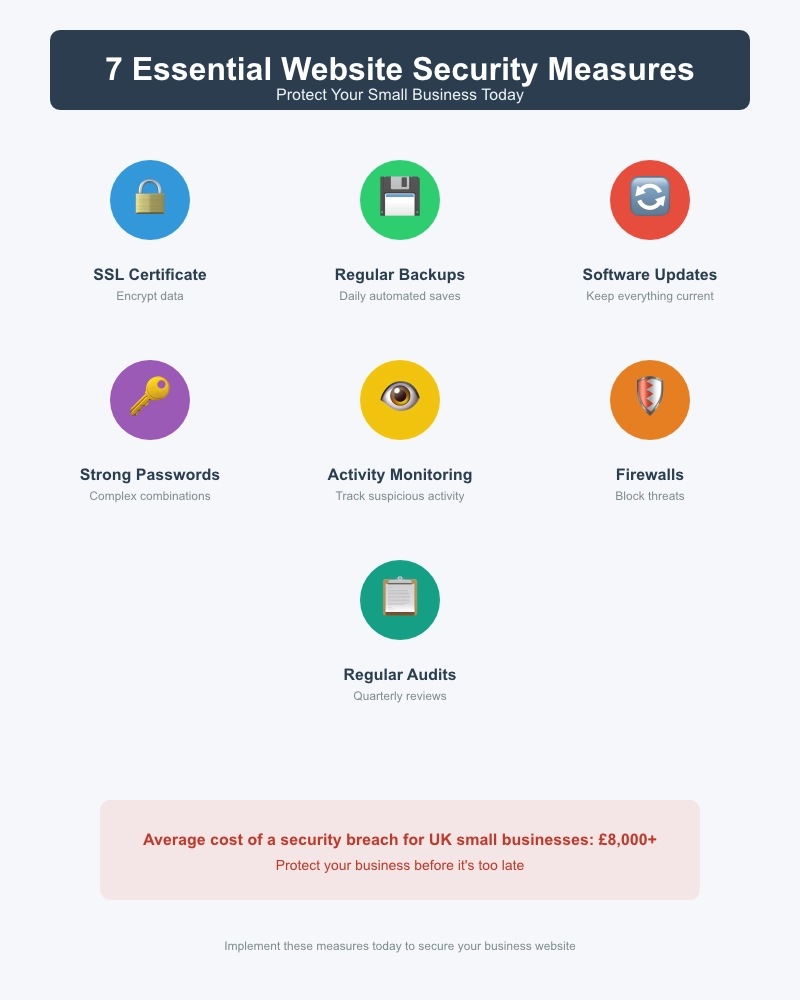 Website Security Infographic