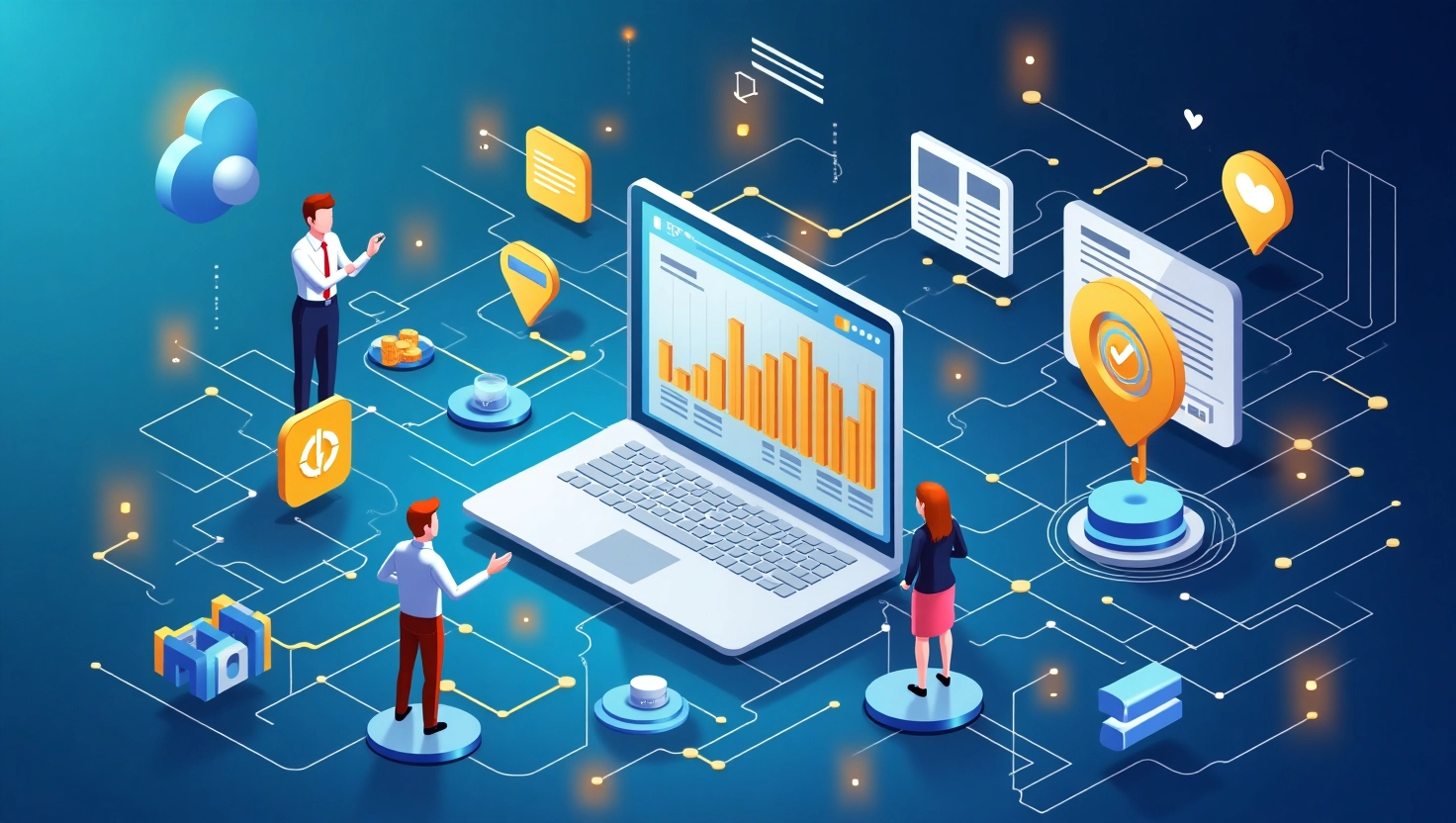 Guide to website optimisation illustration